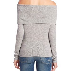 sea bleu Sweaters - Cashmere off shoulder sweater, XS sea bleu Sweaters - Cashmere off shoulder sweater, XS